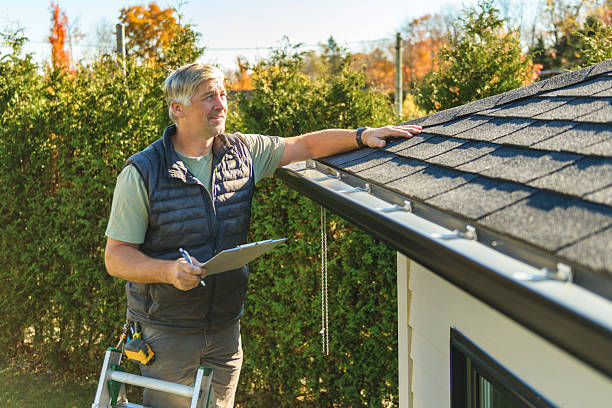 Professional Roofing technician working in Milton, NH
